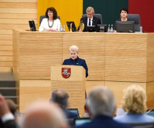 Последнее годовое сообщение Д. Грибаускайте в Cейме: пять важнейших акцентов