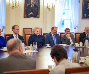 Президент Литвы поблагодарила послов за поддержку интересов Литвы