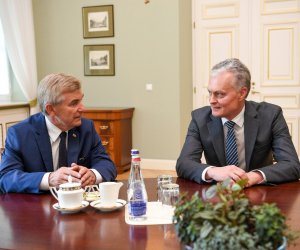Президент положительно оценивает работу спикера Сейма