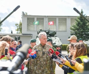 Г. Науседа: инвестированные в оборону миллиону приносят десятикратную выгоду (дополнено)