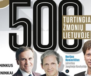 Журнал "Top": самые богатые литовцы - Н.Нумавичюс, М.Райла и Г.Жямялис