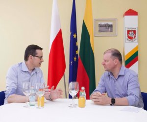 Премьеры Литвы и Польши обсуждали на встрече важные для обеих стран вопросы