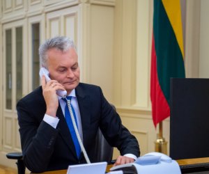 А. Меркель поблагодарила Литву за оказанную С. Тихановской помощь 