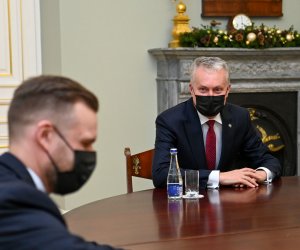 Президент ожидает от Г. Ландсбергиса преемственности во внешней политике