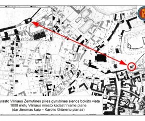 У подножья Горы Гедиминаса в Вильнюсе найдена неизвестная башня Нижнего замка
