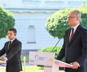 Президент: Литва всегда будет поддерживать Украину на ее пути в Европейский союз и НАТО