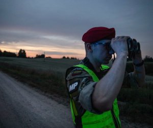 Литовские пограничники вернули на границе с Беларусью нескольких мигрантов