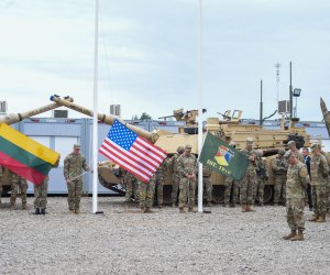 Президент американским военным: ваше присутствие в Литве – гарантия нашей безопасности
