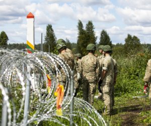 Глава МВД Литвы: на внешней границе ЕС может быть 7 тыс. иностранцев, желающих ее пересечь