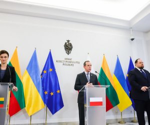 Парламентарии Литвы, Польши и Украины осудили поведение России и Беларуси
