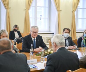 Встреча президента Литвы с послами государств – членов Европейского союза