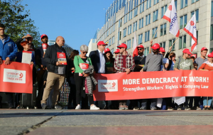 Европейские профсоюзы призывают руководство предприятия "Achema" выполнить требования забастовщиков
