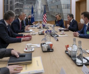 В Литву прибыл глава дипломатии США Энтони Блинкен (дополнено)