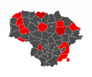 COVID-19 в Литве за сутки: 712 новых случаев, пять человек скончались