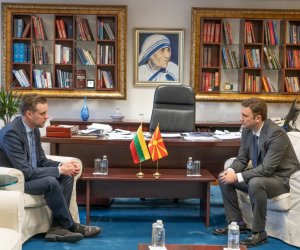 Г. Ландсбергис: Северная Македония заслужила скорое начало переговоров о членстве в ЕС 