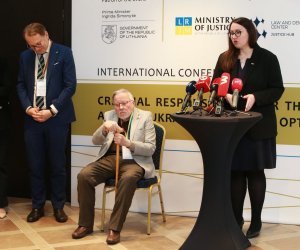 В Вильнюсе обсуждают ответственность лидеров России и Беларуси за военные преступления в Украине