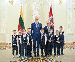 Президент Литвы: важно, чтобы игра в шахматы распространилась по всем литовским школам