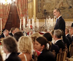 Ужин от имени Короля Испании Филиппа VI и Королевы Летиции в честь участников саммита НАТО