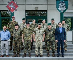 Представители Германии изучали в Литве возможности для учреждения штаба новой бригады