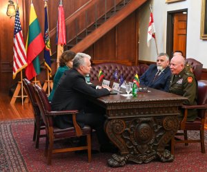 Президент: трансатлантические связи – важное условие безопасности Литвы и Европы в целом