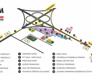 В Паланге - традиционная автогонка Aurum на 1006 км