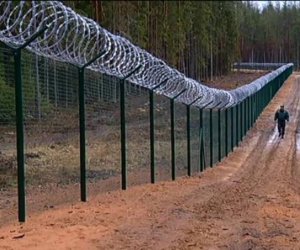 МВД: нелегальные мигранты пытаются попасть в Литву через не огражденные участки 