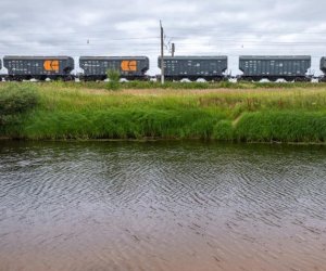 Первый поезд с подсанкционными товарами пересек Литву и прибыл в Калининград