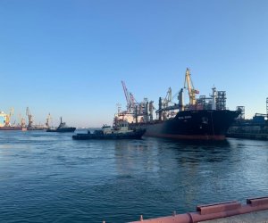 Из портов Одессы и Черноморска отправлен второй караван кораблей с украинским продовольствием