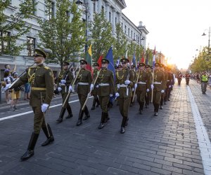 На фестивале военных оркестров в Вильнюсе – пожелания мира Украине
