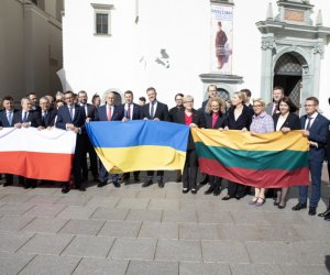 Премьер-министры Литвы и Польши о поддержке Украины и санкций против России