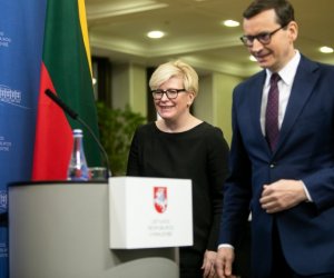 Премьер-министры Литвы и Польши о поддержке Украины и санкций против России