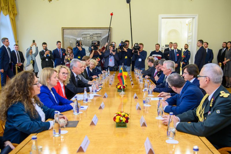 Президент: Литва и Бельгия – партнеры и союзники, совместно решающие сегодняшние вызовы