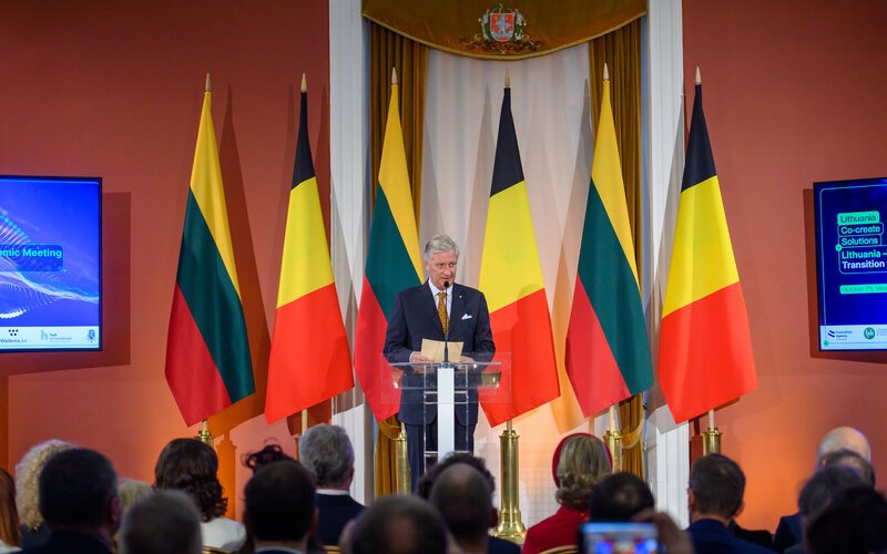 Король Бельгии: бизнес Литвы и Бельгии строит свою деятельность на прочной двусторонней основе (дополнено)