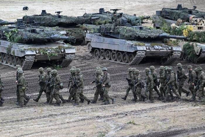 В Польше проходят военные учения стран Вышеградской четверки