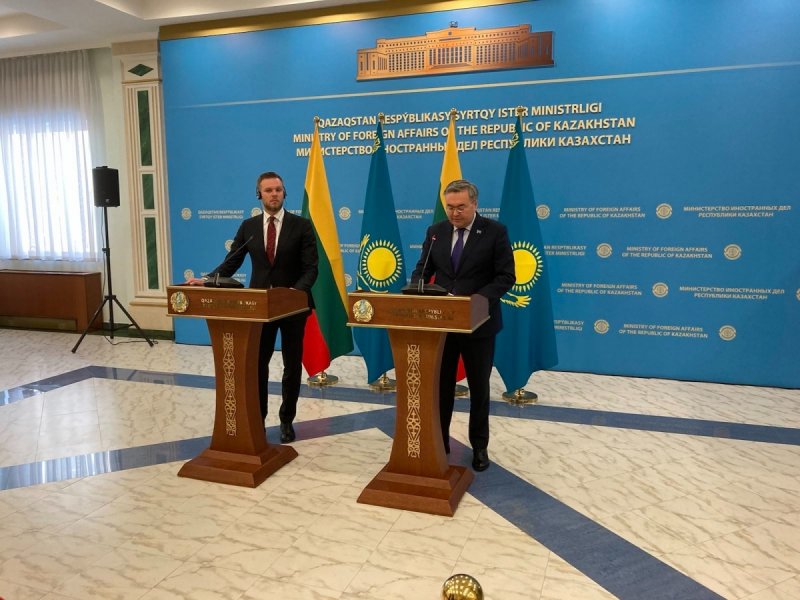 Глава МИД Литвы: Казахстану нужна Европа, а ЕС – Казахстан