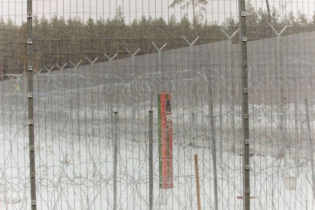 Литовские пограничники развернули на границе Литвы с Беларусью 11 нелегальных мигрантов