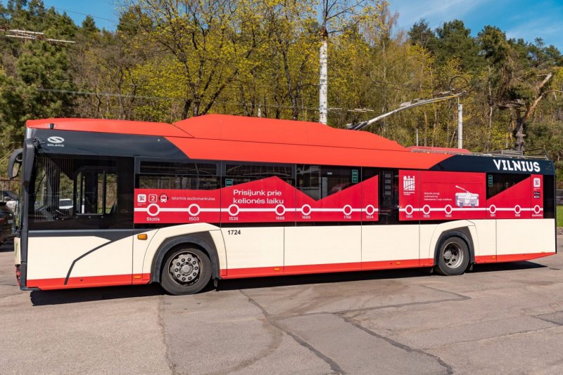 В Вильнюсе начинается обновление троллейбусного парка