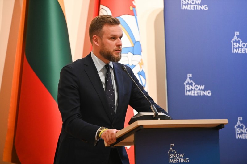 Глава МИД Литвы призывал на "Снежной встрече" не поддаваться усталости в помощи Украине