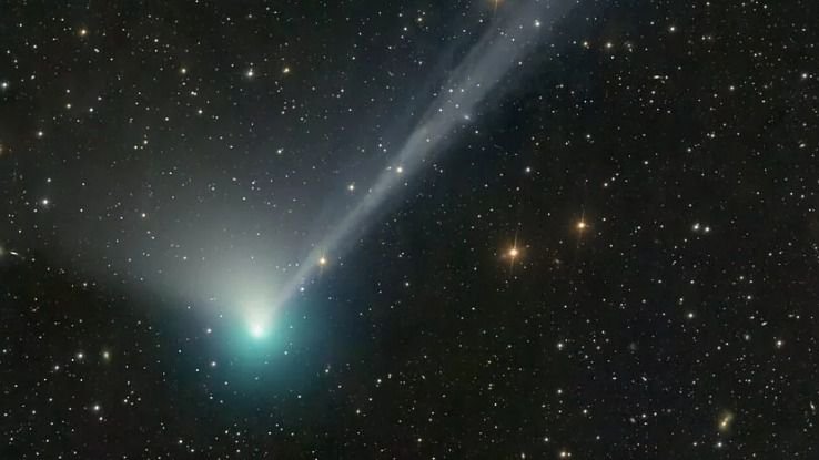 Редкая зеленая комета все ближе, максимально она подлетит к Земле 2 февраля