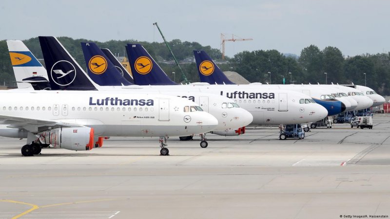 Lufthansa отменила полеты в Вильнюс из-за забастовки работников аэропортов Германии (дополнено)