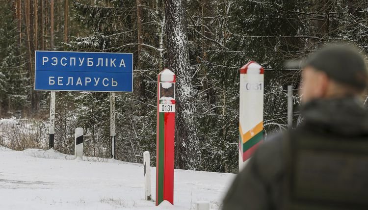 СОГГ Литвы: на границе Литвы с Беларусью развернули 6 нелегальных мигрантов