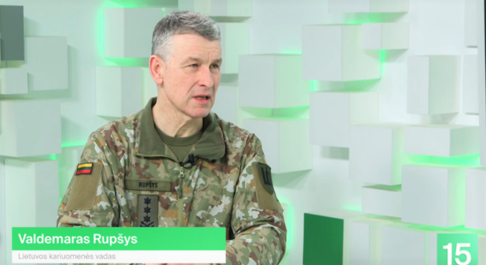 Командующий ВС Литвы В. Рупшис - об идее создания дивизии в Литве