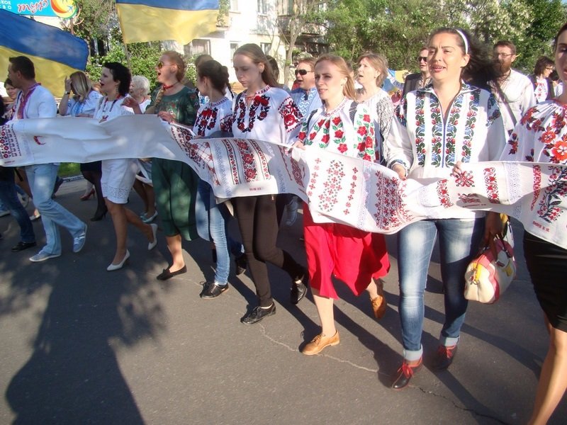 В Литве отмечается День вышиванки