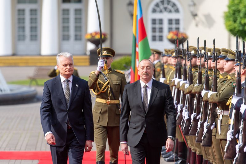 Президент Литвы встретился с Президентом Азербайджанской Республики Ильхамом Алиевым