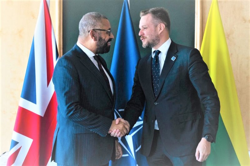 Глава МИД Литвы обсудил с британским коллегой готовность к саммиту НАТО