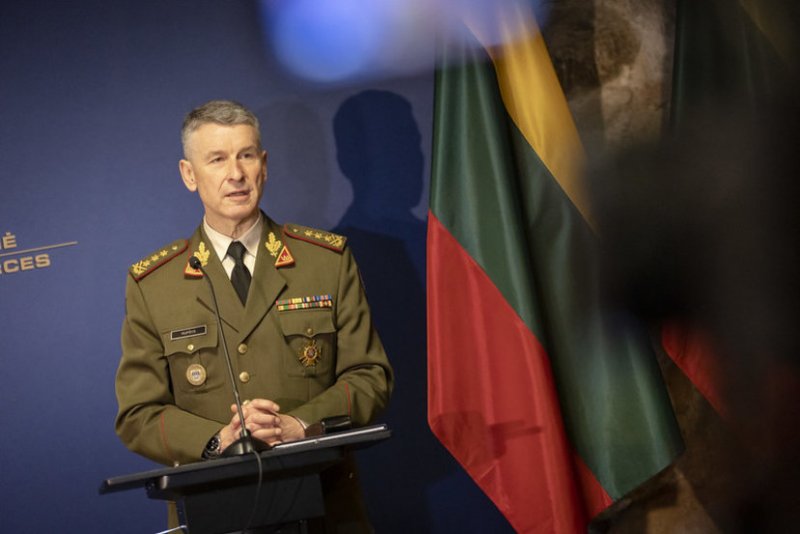 Глава Литовской армии находится с визитом в США