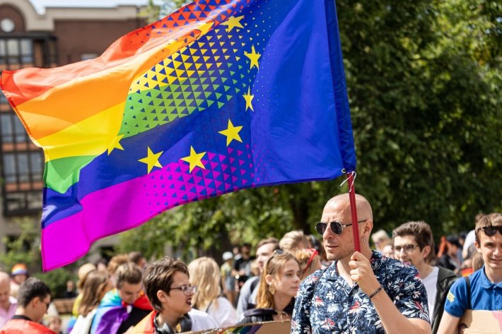 В столице Литвы состоялось шествие "Vilnius Pride"