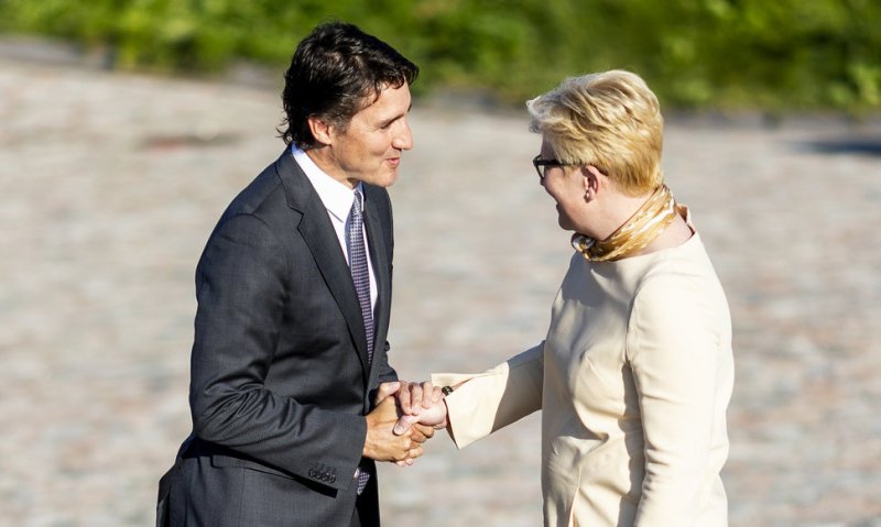 Премьер-министр Канады Джастин Трюдо открывает посольство в Вильнюс: прочные связи важны как никогда