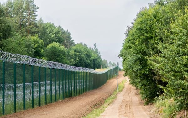 На границе Литвы с Беларусью задержаны 10 нелегальных мигрантов