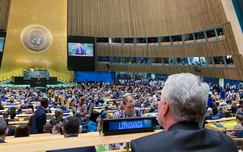 Президент Литвы выступит с речью на Генассамблее ООН